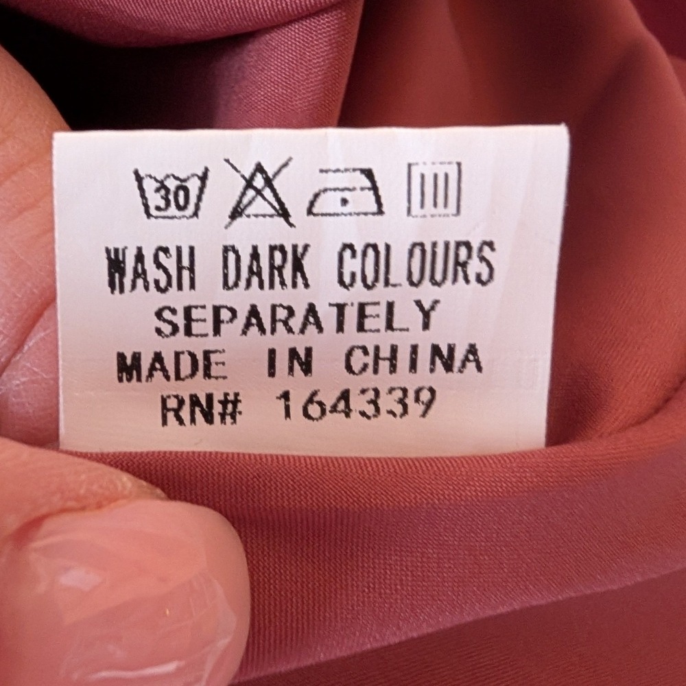 Petal + Pup‎ Poppy Cut Out Midi Slip Dress M Rose Pink Satin Wedding Cocktail - Picture 9 of 15
